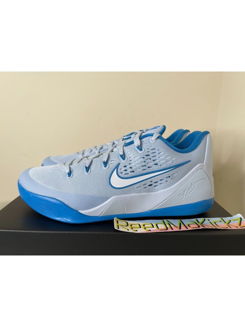 Nike Kobe 9 IX Elite Low EM Protro Hydrogen Blue Mens Sizes